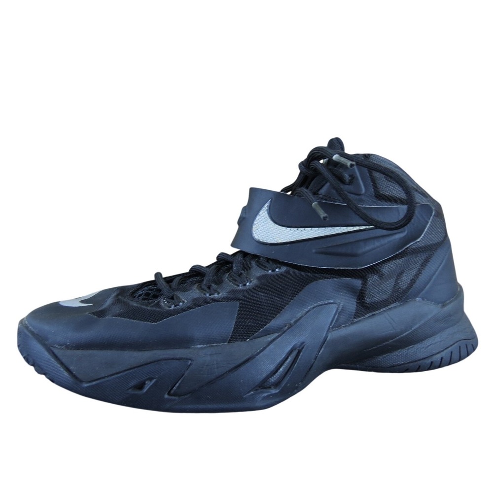Nike Sneaker LeBron James Zoom Soldier VIII Boys‎ Y 7 Athletic Black Synthetic